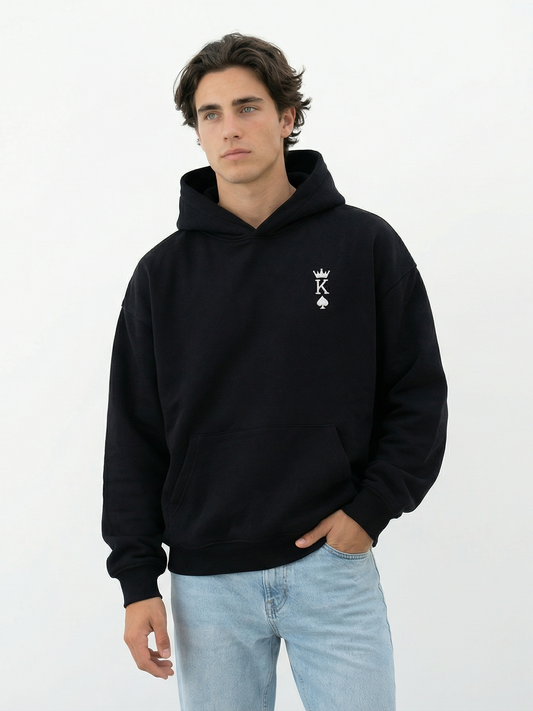 King & Queen Pullover Personalisiert & Bestickt