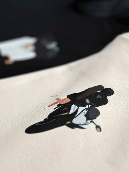 Motorrad Pullover mit Bild – Personalisiert & Bestickt