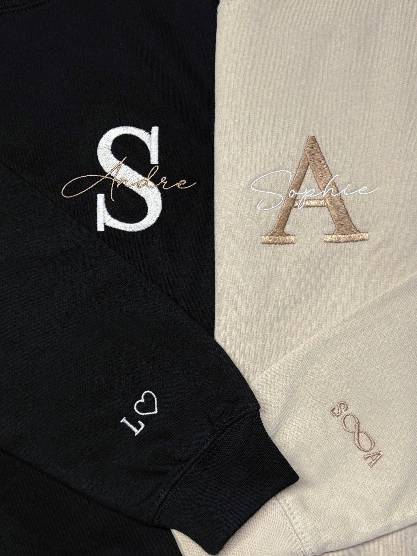 Personalisierter Pullover | Initiale & Name