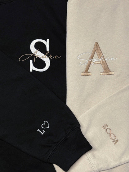 Personalisierter Pullover | Initiale & Name