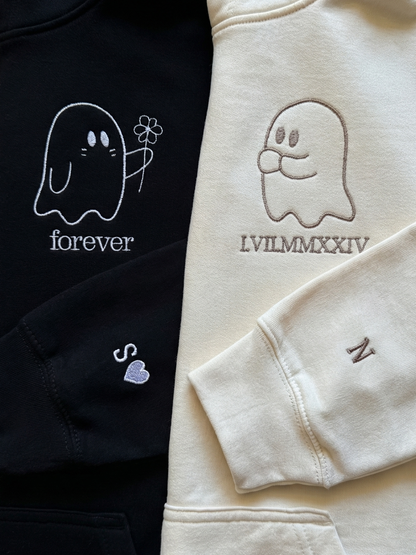 Geist Pullover mit Initialen - Personalisiert & Bestickt