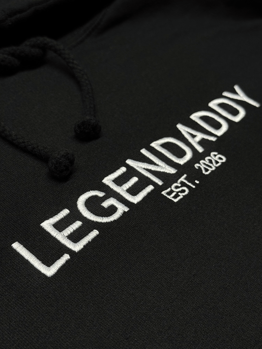 LEGENDADDY Pullover mit Wunschtext – Personalisiert & Bestickt