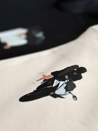 Motorrad Pullover mit Bild – Personalisiert & Bestickt